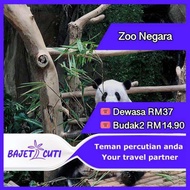 [Chat dulu sblm beli] Zoo Negara E-Tiket FREE Panda Access Open date tiket