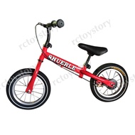 BIK จักรยานทรงตัว Rctoystory จักรยานทรงตัว balance bike ล้อเติมลม แบบซี่ลวด 12 นิ้ว รถขาไถ Balance Bike