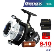 Banax SX spinning fishing reel (8-10kg) mesin memancing air tawar air tawar r3bg