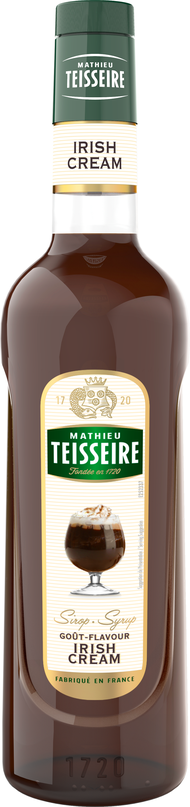 Mathieu Teisseire Irish Cream syrup  / ไซรัป แมททิวเตสแซร์ กลิ่นไอริชครีม 70 cl