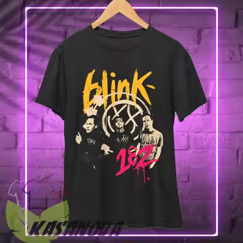 Blink 182 T Shirt, Retro Punk Rock Band Music Merch Shirt, Sweatshirts Hoodie