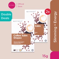 [Double Deals] 2x KITSUI Coffee Xslim Shapez - Perisa Mocha 17's x 15g | Mocha