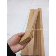 Custom size of genuine teak wood | Size 1,5 x 5,5 x 5,5 cm