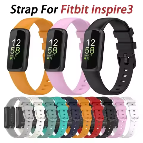 Soft Watch Band For Fitbit Inspire 3 Watchband For Fitbit Inspire 3 Smartwatch Wristband Fitness Bra