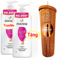 [Tặng ly Kim Cương] Combo x2 chai Dầu gội Pantene ngăn rụng tóc 1200ml/chai - pantene thai lan - dau