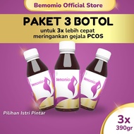 Bemomio Pendamping Promil dan Ampuh Cegah PCOS - 3 Box 130ml/Botol