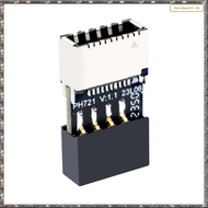 [L W H Y] Motherboard USB2.0 9Pin to TYPE-E Female Adapter Chassis TYPE-C Socket 9-Pin USB 2.0 Exten