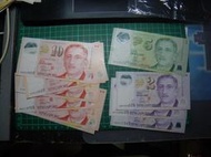 VO1新加坡紙鈔10元/5元/2元隨機出貨  不滿百元不出貨