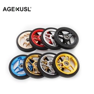 Aceoffix Bike Ezwheel Easy Wheels Easywheels 56mm Rollers Use For Brompton Pikes 3sixty Camp Royale Folding Bicycle