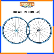 OXO WHEELSET ASSEMBLY FOR FIXIE RIM BRAKE HOLE 20/24