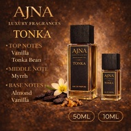 AJNA Tonka Niche Perfume 50ml | Luxury Myrrh & Tonka Fragrance | Deep, Warm & Addictive Scent | Eau 