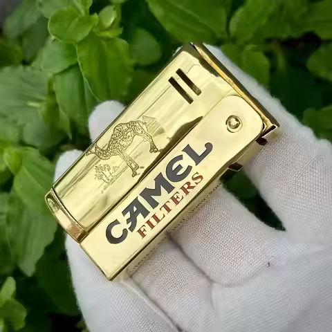 new IMCO 6800 Carved Hand Painted Fuel Lighter, Classic Windproof Lighter, Cigarette Accessories, Me