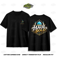Haul Solo Black T-Shirt 115 2026 Kaosan.ST Cotton Combed 24S Regular Fit