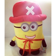 Boneka Minnion Kostum One Piece Red