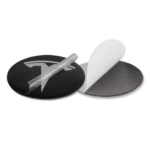 4Pcs Car Wheel Center Cover Stickers Auto Hub Cap For Tesla Model 3 Model S Model X Model Y Roadster