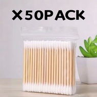 5000PCS Premium Cotton Swabs Double Head Cotton Buds Natural Soft Ear Cleaning Makeup Cleaning Woode