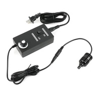 8mm 1.75W Coaxial Point LED Spot Light Lamp Adjustable Brightness Illuminator+100V-240V Adapter for 
