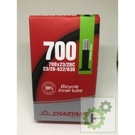 Bicycle Inner Tube/ Tiub Basikal - ChaoYang CYT 700x23/28C 622/630 AV60mm -