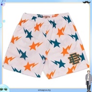 Eric Emanuel Men's Black and White Shorts