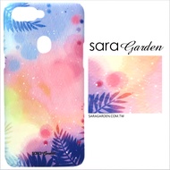 【Sara Garden】客製化 手機殼 ASUS 華碩 Zenfone4 ZE554KL 5.5吋 漸層渲染葉子 手工 保護殼 硬殼