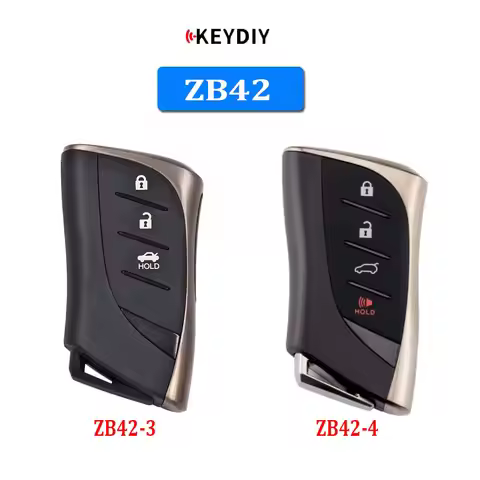 KEYDIY KD ZB42 Universal Smart Remote Key ZB42-3 ZB42-4 for Lexus Type Car Remote Key for KD-X2 / KD