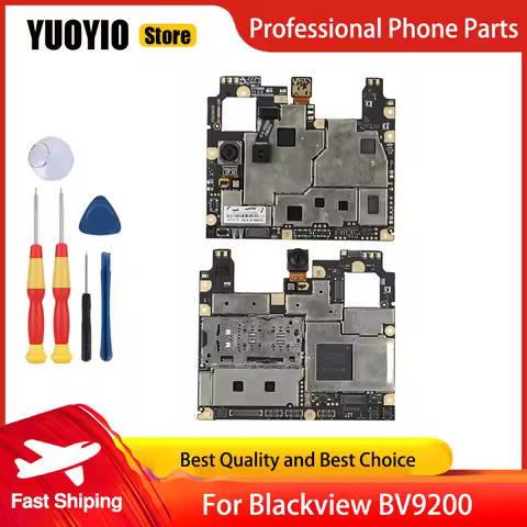 YUOYIO 100% New Motherboard For Blackview BV9200 BV9300 BV9800 BV9900 Smartphone Main Board Perfect