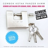 84mm Panzer Box Padlock 84mm Square Panzer/ Home Fence Warehouse
