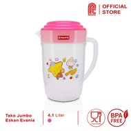 PACIFIC Evania Eskan Jumbo Plastik Food Grade 4.1 Liter Polypropylene Water Jug Wadah Air ESKAN-JUMB