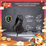 Fantech HQ53 Flash Lightweight Wired Gaming Headset - Black