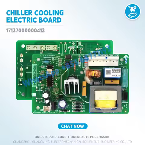 New chiller cooling electric board 17127000000412 For Midea MDV VRF 0utdoor Unit Air Conditioner par