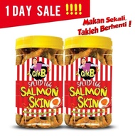 [1 DAY SALE] CIK B Salmon Skin Salted Egg Snack Food (2 BIG) (100% Original) 280g [READY STOCK]