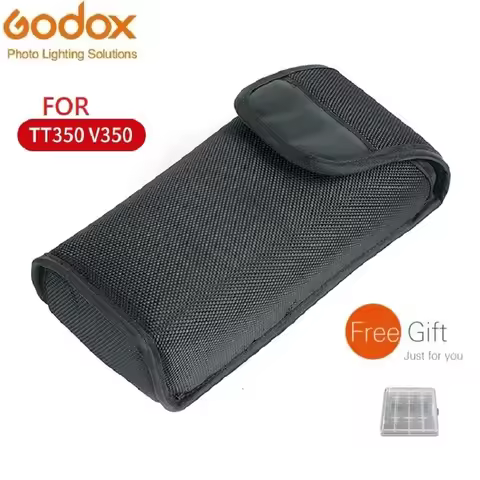 Original Flash Light Case Speedlite Protect Bag Pouch For Godox Mini Speedlite V350 TT350 C/N/S/O/F