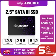 AISURIX 2.5" SSD 128GB/256GB/512GB Sata lll Solid State Drive SATA 3.0 For Desktop Laptop A800