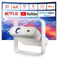 ZDSSY NEW P40 Smart Netflix ProjectorAuto Focus & Keystone ภาพยนตร์ 1080P พื้นเมืองพร้อม WiFi และบลู