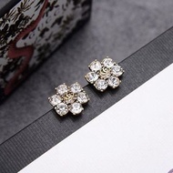 💜全新Gucci古馳花朵鋯石雙G耳環 正品實拍 送女友閨蜜生日禮物 香港快遞可退換