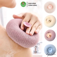 3D Loofah Foaming Bath Sponge, Round Exfoliating Bath Sponge and Unusual Massage V5