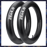 (F  Z)Inner Tube 2 Pack 26x4.0 Fat Tire for Bicycle Tube with Schrader Valve Butyl Rubber for Ebike 