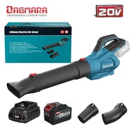 DAGMARA DAB02 Brushless Leaf Blower, 21V Cordless Electric Blower with 4.5Ah Batteries and Fast Char