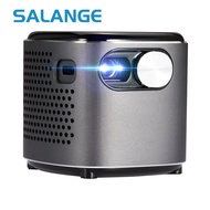 Salange P24 Mini Projector DLP Android Full HD Real 4K WiFi LED Smart Proyector Bluetooth 5.0 with Baery Portable Beamer