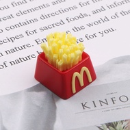 Art key artisan keycap McDonalds French fries keycap Hand made Resin keycap mechanical keyboard keyc