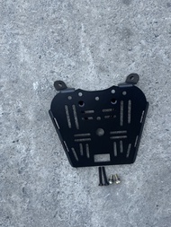 Rack สําหรับ ZONTES 368G รถจักรยานยนต์ดัดแปลงสแตนเลสหนาด้านหลังชั้นวางกล่องชั้นวางบอร์ดแร็คท้าย 368