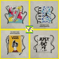 Nike Drawstring Bag/Tote/Multifunctional BACKPACK With PRINTING MOTIF