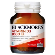 Blackmores Vitamin D3 1000IU 60/200 Capsules To Support Healthy Bones