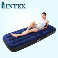 INTEX68950 Single Slightly Small Inflatable Bed 76 * 191 * 22cm Free Patch Suede Mattress Air Campin