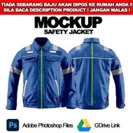 Safety Jacket Mockup for Photoshop