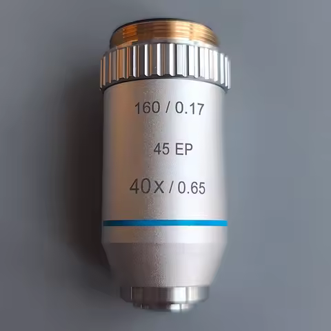 Microscope Lens 20X Biological 4X 10X 20X 40X 60X 100X Semi Plan Achromatic Objectives Biological Mi
