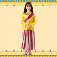 Girl Traditional Dress Indonesia Muslim Ethnic Costume Thai Clothes