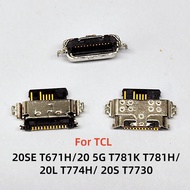 2-10PCS For TCL 20SE T671H/20 5G T781K T781H/20L T774H/20S T7730 Type-C USB Charging Port Dock Plug 