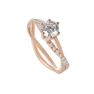 A.CEMI Swirl Ring