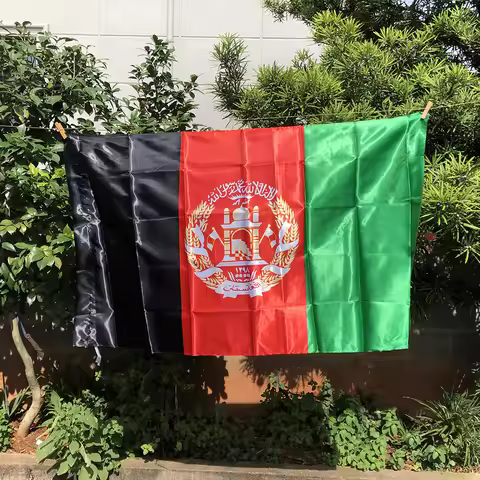 Z-ONE FLAG Afghanistan Flag 90 x 150cm Banner Afghani Kabul Hanging parade Festival Indoor Outdoor H